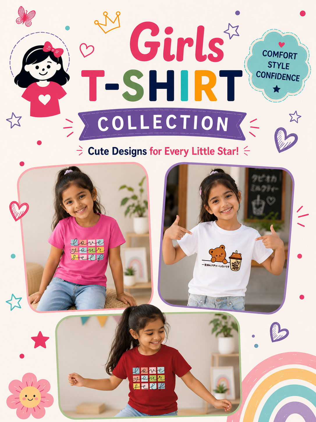 Girls T-shirts