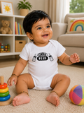 Central Perk Baby Romper – Classic White