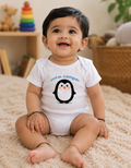 Cool as a Penguin Romper – Classic White