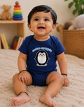 Cool as a Penguin Romper – Navy