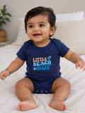 Little Beach Boy Romper – Navy