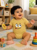 Happy Go Lucky Romper – Mustard
