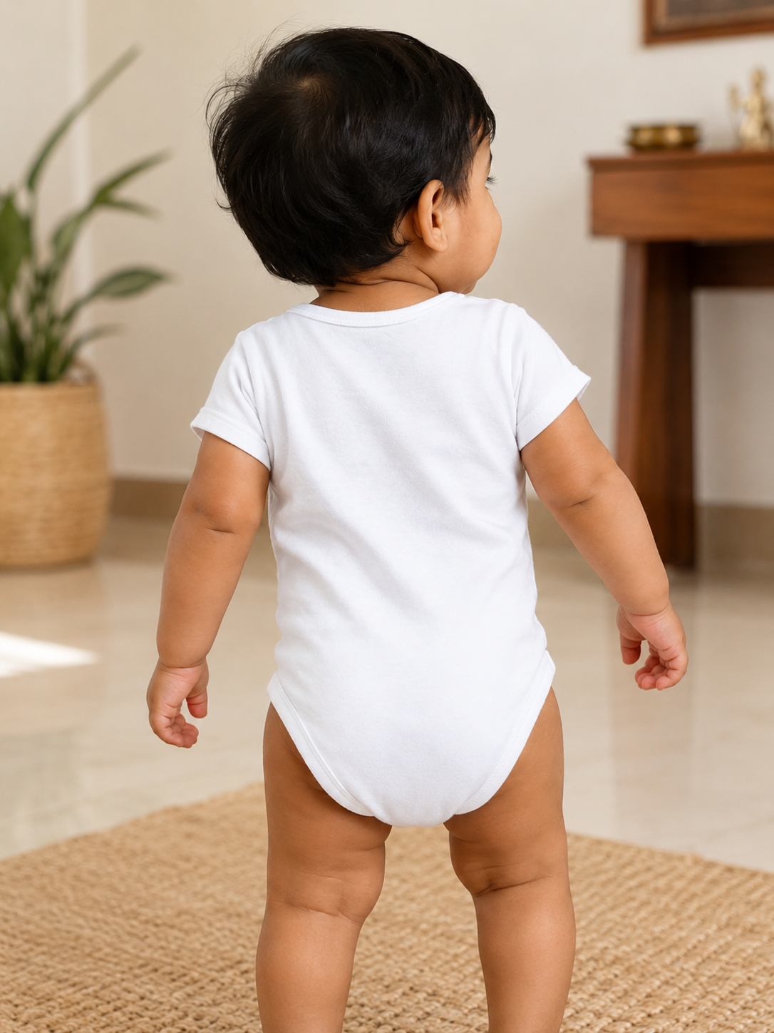 Our Little Ramen Romper – White