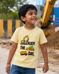 Enjoy The Day Tee - Beige