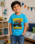 Power Crusher Tee - Sky Blue
