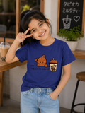 Boba Bear Tee – Royal Blue