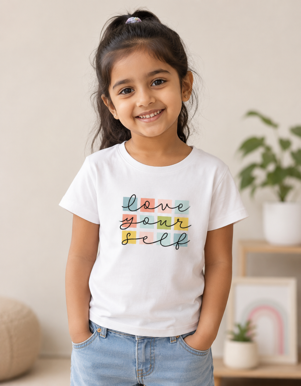 Love Yourself Tee – Classic White