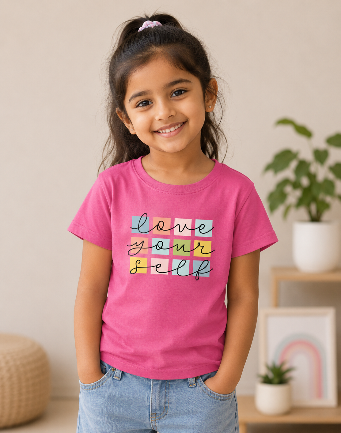 Love Yourself Tee – Candy Pink