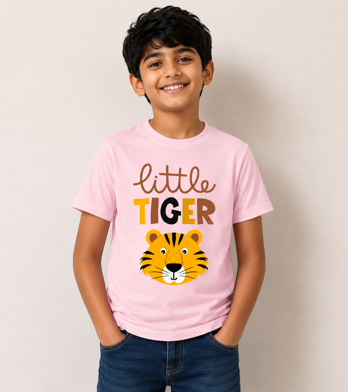 Little Tiger – Blush Pink