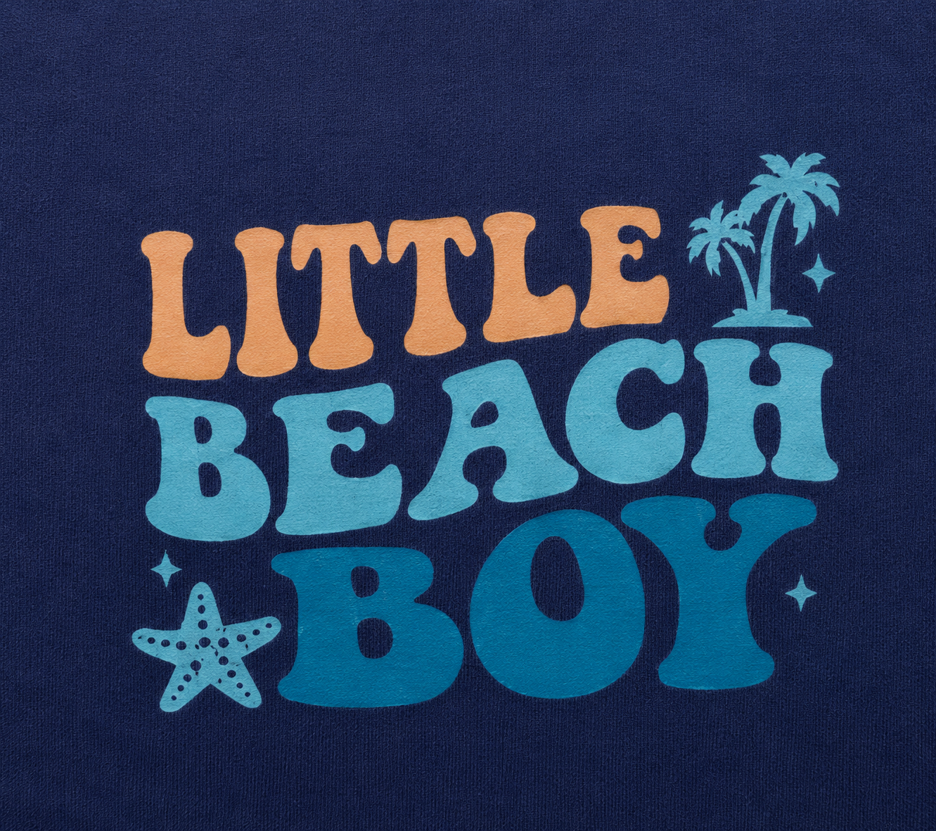 Little Beach Boy Romper – Navy