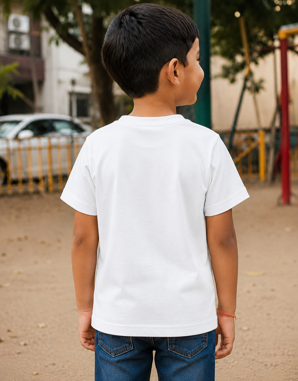 Dino Roar Tee – Polar White