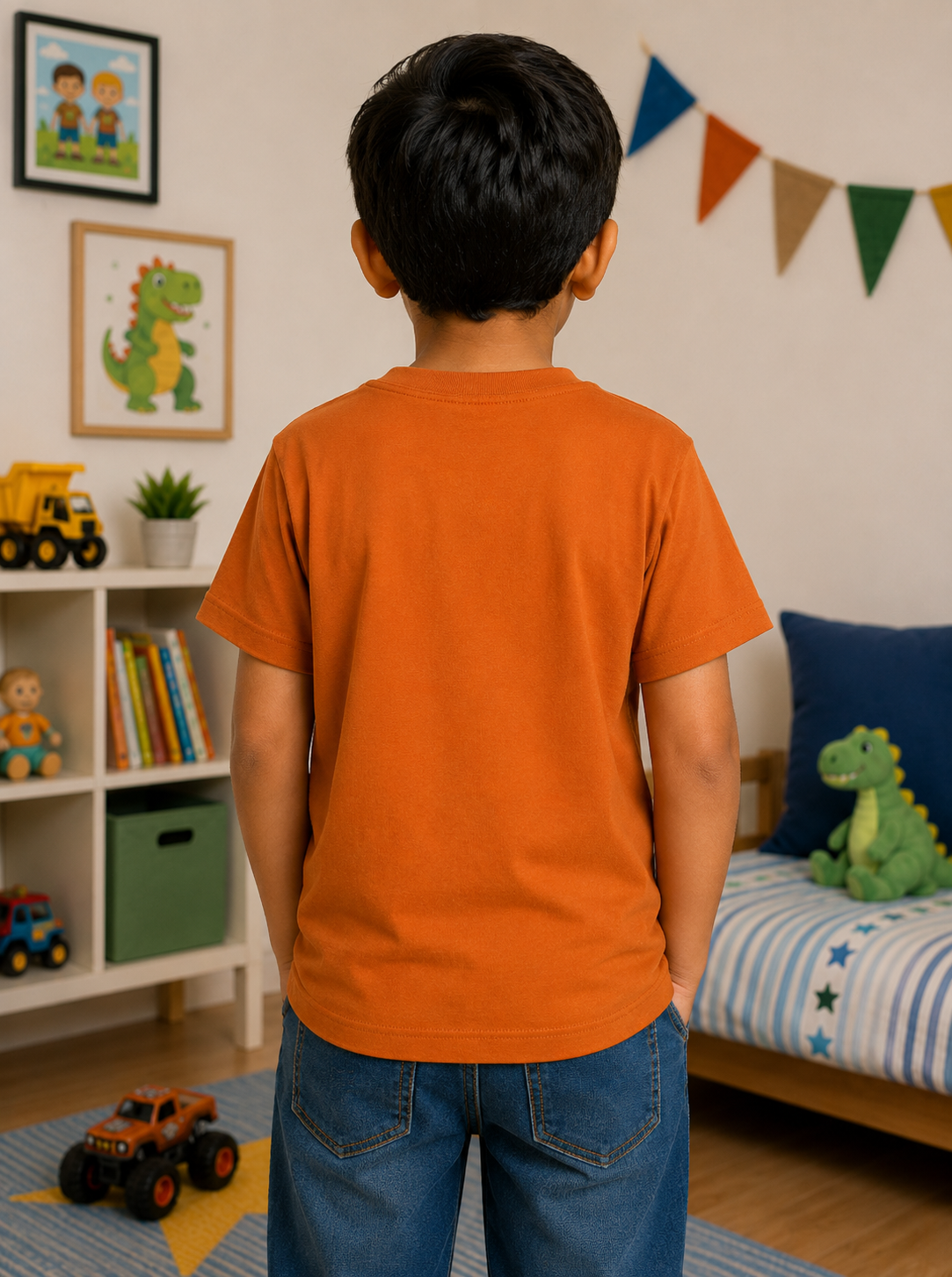 Power Crusher Tee - Rust Orange