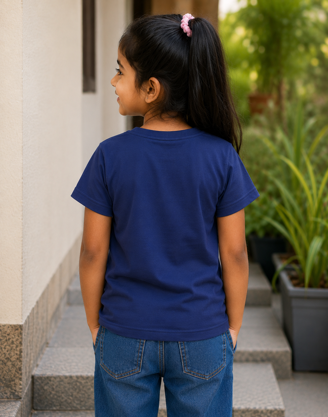 Boba Bear Tee – Royal Blue
